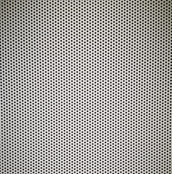 Placa Metalica Acustiplak Acero Perforada Blanca