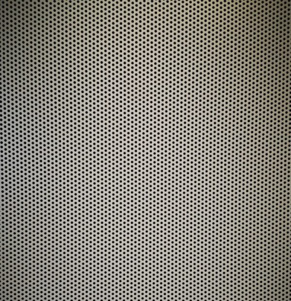 Placa Metálica Acustiplak Acero Perforada Gris