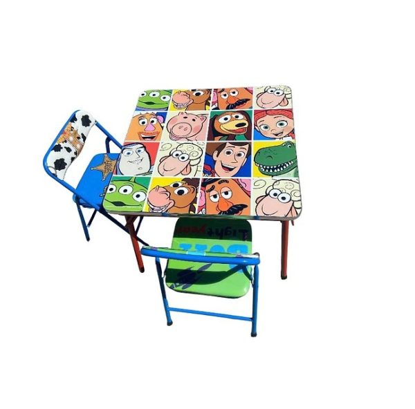 SET PLEGABLE MESA-SILLAS TOY STORY
